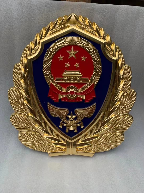 内蒙古贴金消防徽